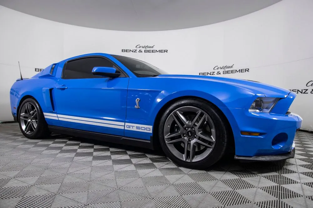 Blue 2010 Ford Mustang Shelby GT500 for sale in Scottsdale, AZ