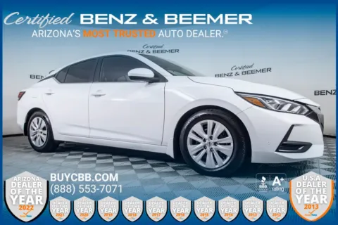 White 2022 Nissan Sentra S for sale in Scottsdale, AZ