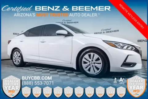 White 2022 Nissan Sentra S for sale in Scottsdale, AZ