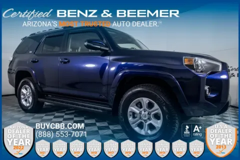 Blue 2021 Toyota 4Runner SR5 Premium for sale in Scottsdale, AZ