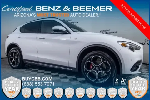 White 2022 Alfa Romeo Stelvio Ti for sale in Scottsdale, AZ