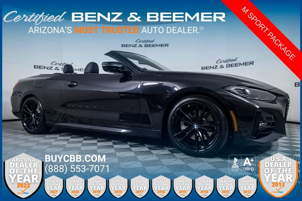 Black 2022 BMW 4 Series 430i for sale in Scottsdale, AZ