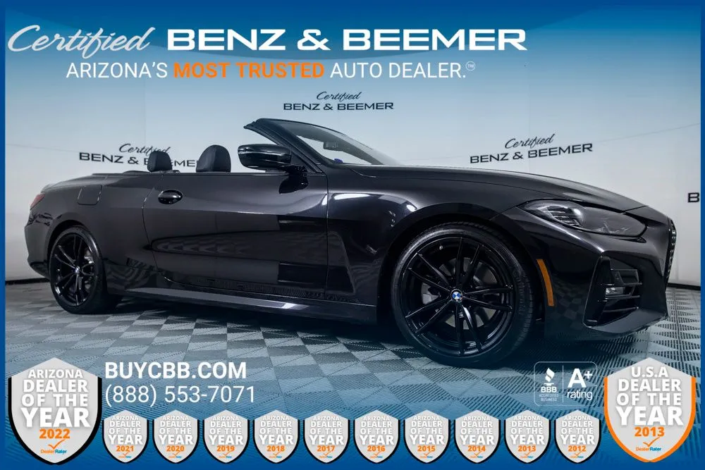 Black 2022 BMW 4 Series 430i for sale in Scottsdale, AZ