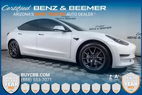 White 2021 Tesla Model 3 Standard Range Plus for sale in Scottsdale, AZ