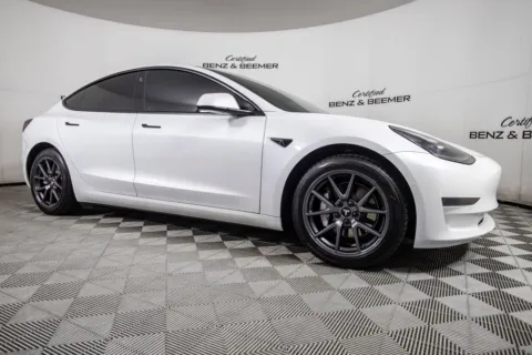 Another view of 2021 Tesla Model 3 Standard Range Plus for sale in Scottsdale, AZ at Certified Benz & Beemer