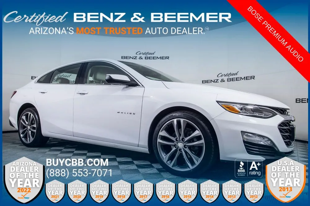 White 2024 Chevrolet Malibu LT for sale in Scottsdale, AZ