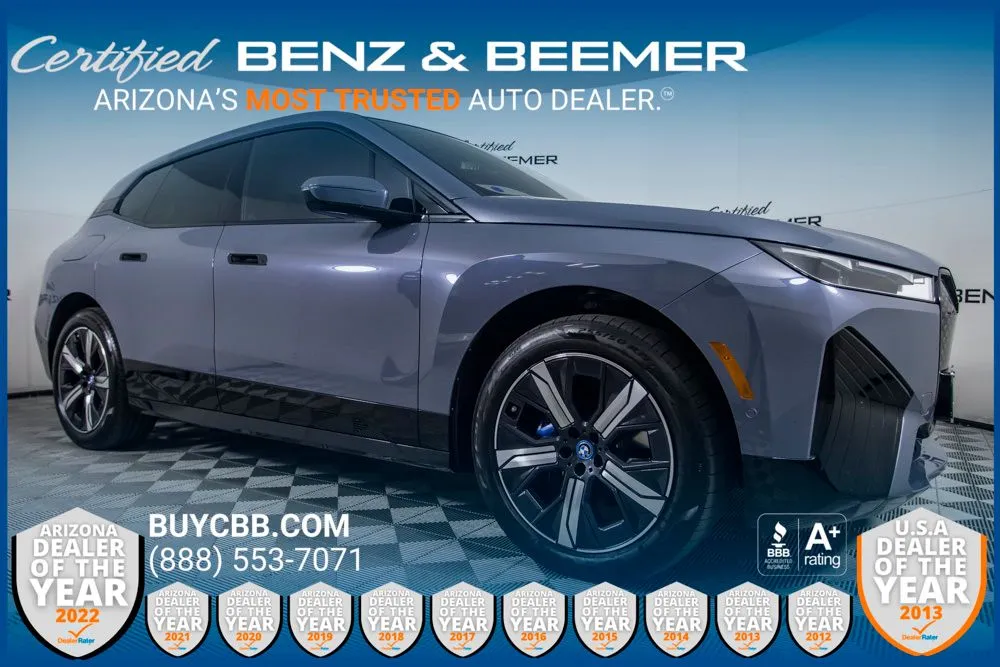 Gray 2023 BMW iX xDrive50 for sale in Scottsdale, AZ