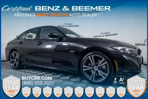 Black 2023 BMW 3 Series 330e iPerformance for sale in Scottsdale, AZ