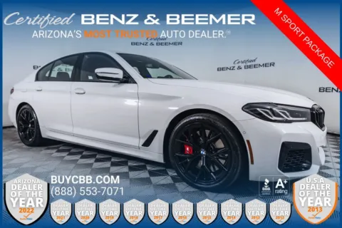 White 2023 BMW 5 Series 540i for sale in Scottsdale, AZ