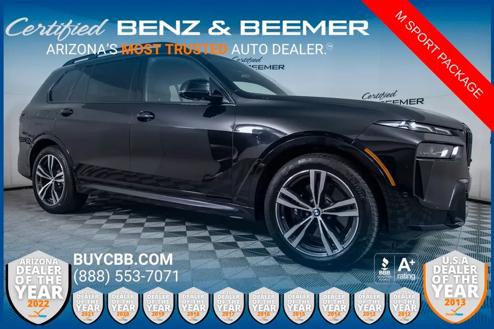 Black 2025 BMW X7 xDrive40i for sale in Scottsdale, AZ