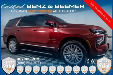 Red 2025 Chevrolet Tahoe High Country for sale in Scottsdale, AZ