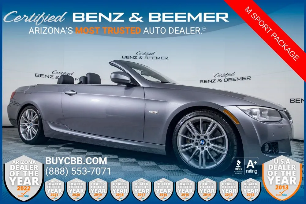 Gray 2011 BMW 3 Series 335i for sale in Scottsdale, AZ