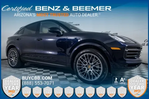 Blue 2023 Porsche Cayenne Coupe for sale in Scottsdale, AZ