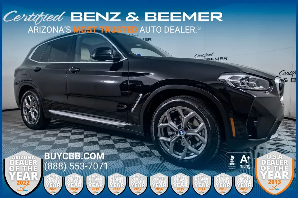 Black 2022 BMW X3 sDrive30i for sale in Scottsdale, AZ