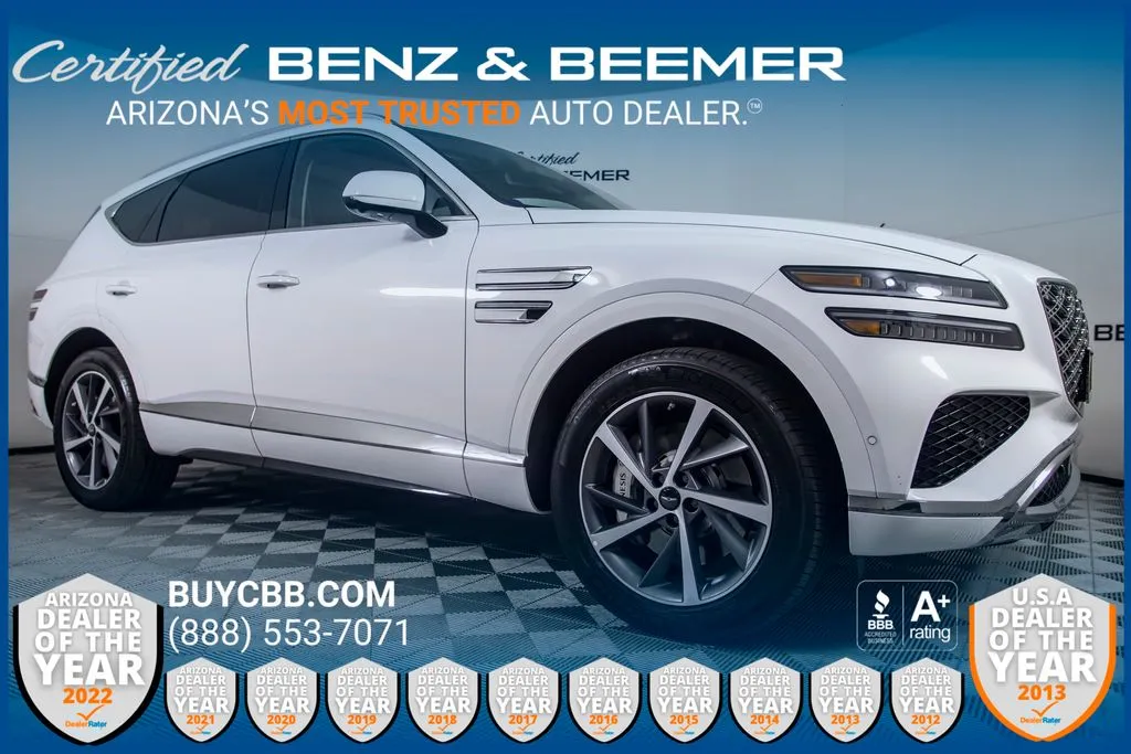 White 2025 Genesis GV80 3.5T Advanced for sale in Scottsdale, AZ