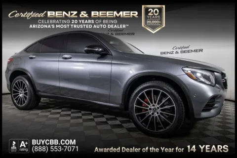 Gray 2019 Mercedes-Benz GLC 300 Coupe for sale in Scottsdale, AZ