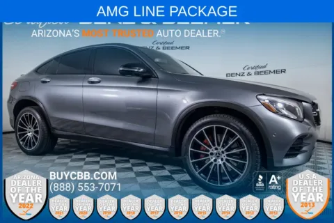 Gray 2019 Mercedes-Benz GLC 300 Coupe for sale in Scottsdale, AZ