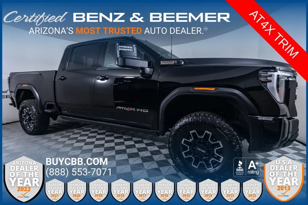 Black 2024 GMC Sierra 2500HD AT4X for sale in Scottsdale, AZ