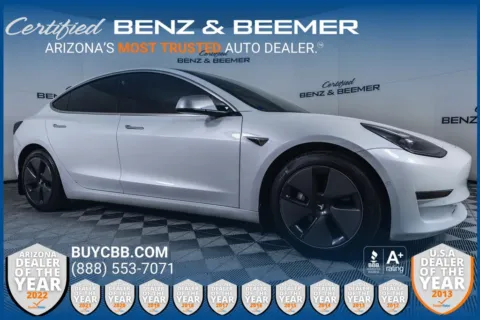 Blue 2021 Tesla Model 3 Standard Range Plus for sale in Scottsdale, AZ