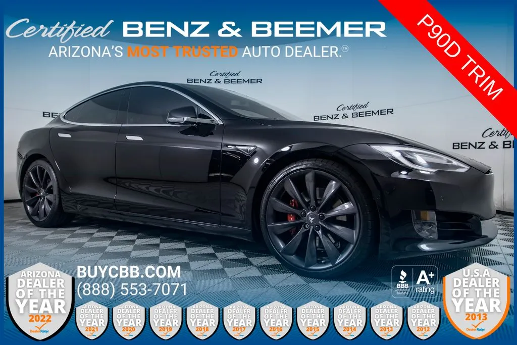 Black 2016 Tesla Model S P90D for sale in Scottsdale, AZ