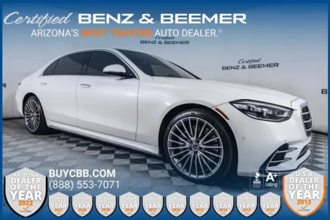 White 2023 Mercedes-Benz S-Class S 500 for sale in Scottsdale, AZ