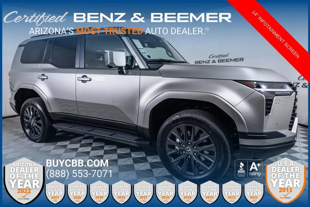 Silver 2025 Lexus GX 550 Premium for sale in Scottsdale, AZ