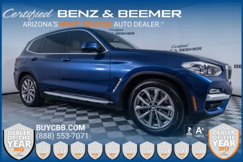 Blue 2019 BMW X3 sDrive30i for sale in Scottsdale, AZ