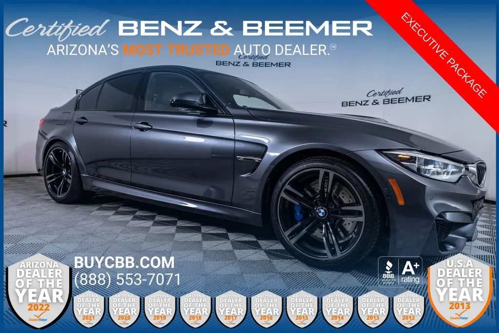 Gray 2018 BMW M3 for sale in Scottsdale, AZ