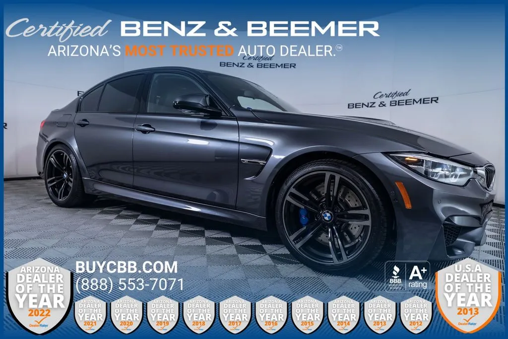 Gray 2018 BMW M3 for sale in Scottsdale, AZ