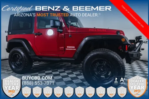 Red 2010 Jeep Wrangler Sport for sale in Scottsdale, AZ