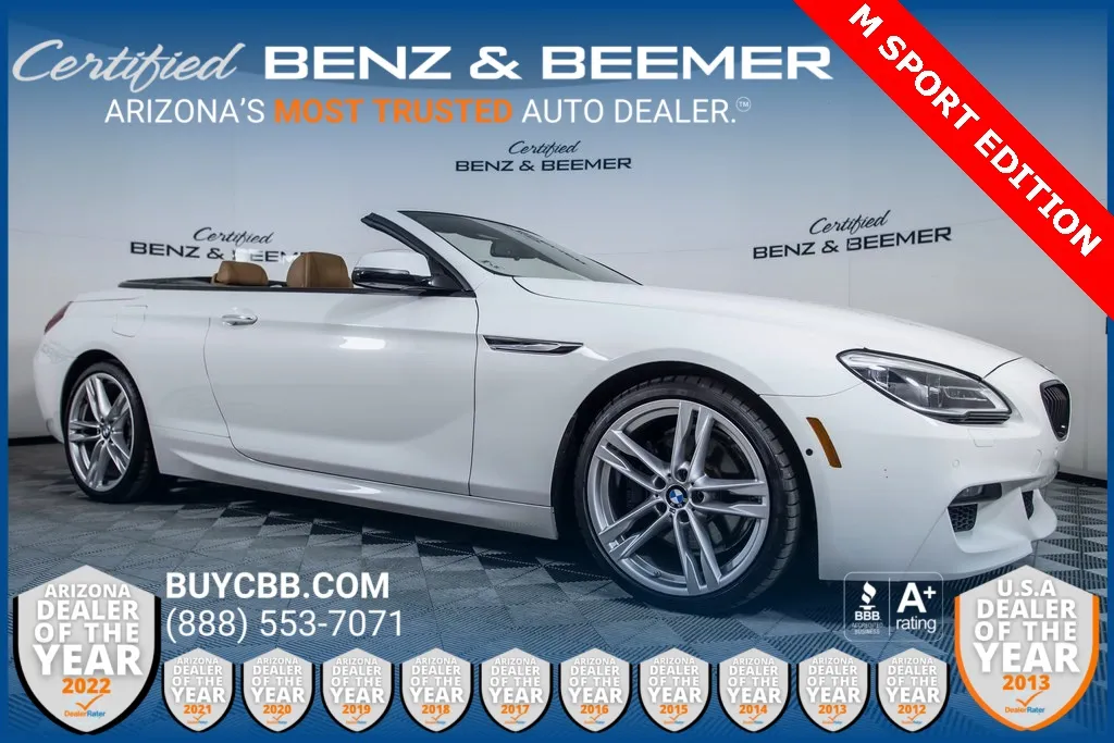 2016 BMW 6 Series 650i for sale in Scottsdale, AZ