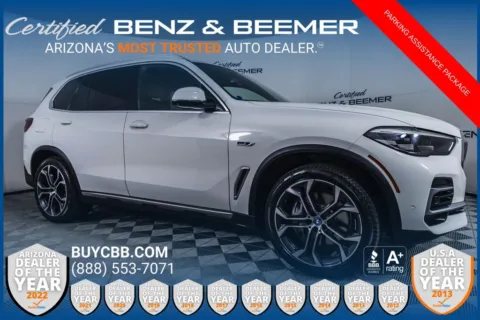 White 2023 BMW X5 xDrive45e for sale in Scottsdale, AZ