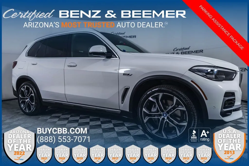 White 2023 BMW X5 xDrive45e for sale in Scottsdale, AZ