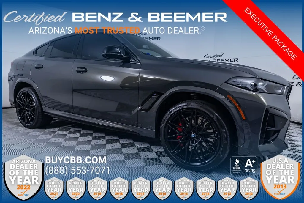 Gray 2024 BMW X6 M Competition for sale in Scottsdale, AZ