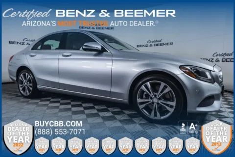 Silver 2016 Mercedes-Benz C-Class C 300 for sale in Scottsdale, AZ
