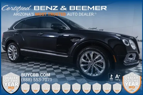 Blue 2017 Bentley Bentayga W12 for sale in Scottsdale, AZ