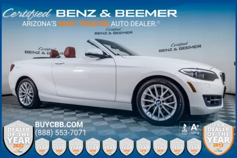 White 2016 BMW 2 Series 228i xDrive for sale in Scottsdale, AZ