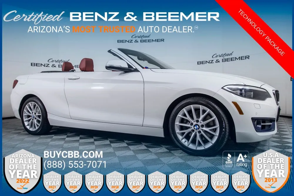 White 2016 BMW 2 Series 228i xDrive for sale in Scottsdale, AZ