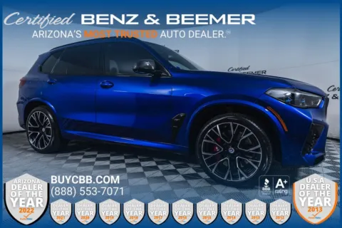 Blue 2022 BMW X5 M Competition for sale in Scottsdale, AZ