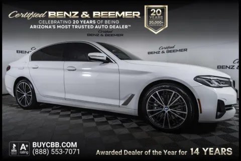 White 2023 BMW 5 Series 540i for sale in Scottsdale, AZ