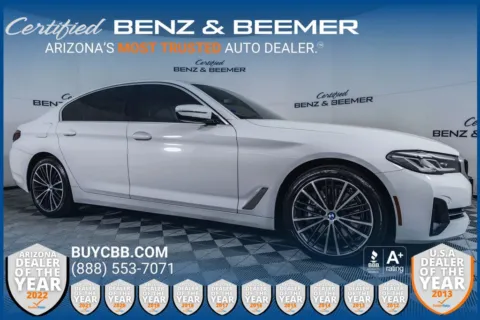 White 2023 BMW 5 Series 540i for sale in Scottsdale, AZ