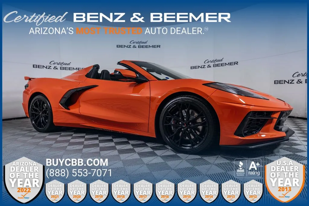 Orange 2026 Chevrolet Corvette Stingray for sale in Scottsdale, AZ