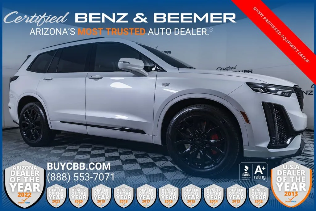 White 2023 Cadillac XT6 Sport for sale in Scottsdale, AZ