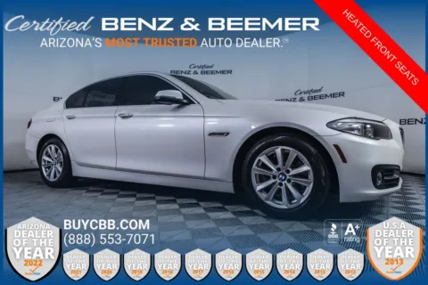White 2015 BMW 5 Series 528i for sale in Scottsdale, AZ