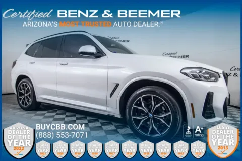 White 2022 BMW X3 xDrive30i for sale in Scottsdale, AZ