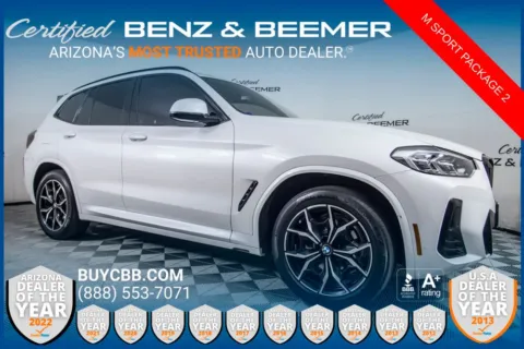White 2022 BMW X3 xDrive30i for sale in Scottsdale, AZ
