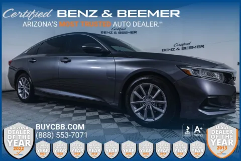 Gray 2021 Honda Accord LX for sale in Scottsdale, AZ