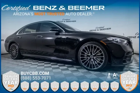 Black 2022 Mercedes-Benz S-Class S 580 for sale in Scottsdale, AZ