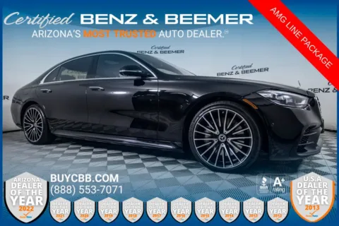 Black 2022 Mercedes-Benz S-Class S 580 for sale in Scottsdale, AZ