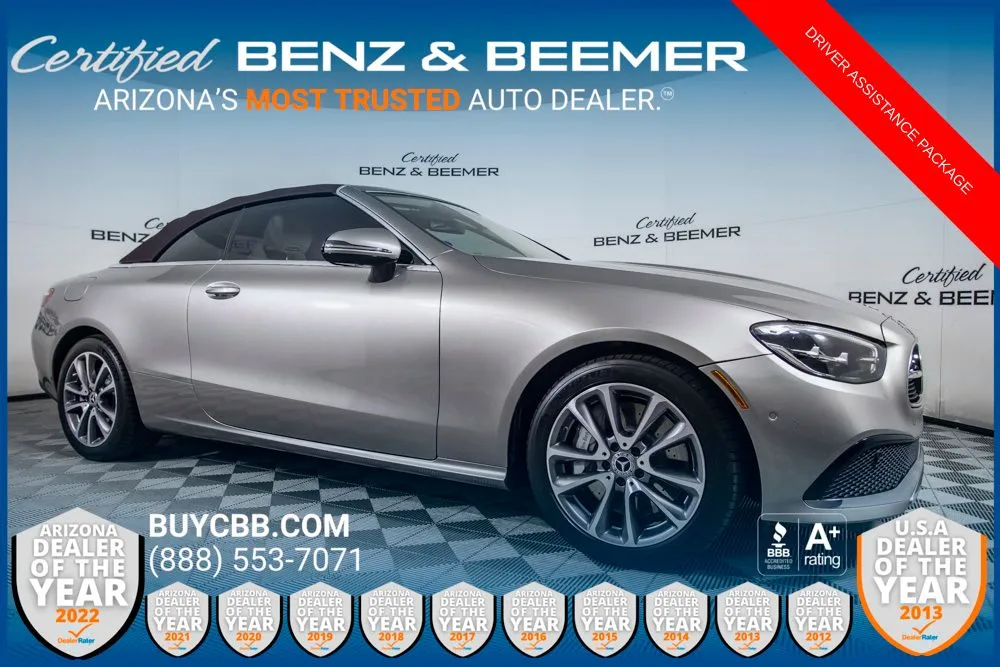 Silver 2023 Mercedes-Benz E-Class E 450 for sale in Scottsdale, AZ